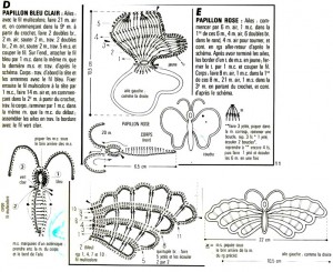 5 Crochet Butterflies 4