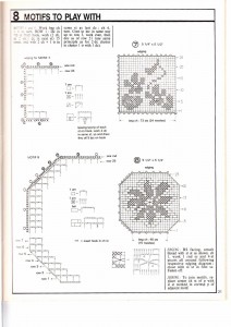 Flower Motif Crochet Napkin Pattern3