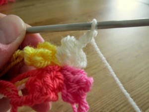 Spiral Bobble Crochet Stitch Tutorial 10