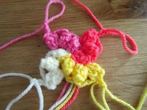 Spiral Bobble Crochet Stitch Tutorial 16