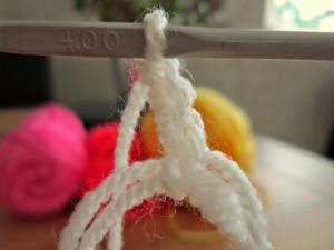 Spiral Bobble Crochet Stitch Tutorial 2