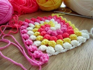 Spiral Bobble Crochet Stitch Tutorial 20