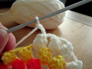 Spiral Bobble Crochet Stitch Tutorial 21