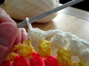 Spiral Bobble Crochet Stitch Tutorial 22