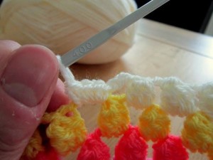 Spiral Bobble Crochet Stitch Tutorial 23