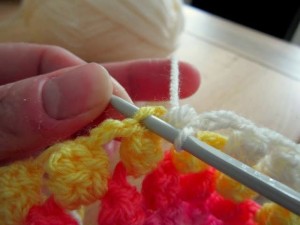 Spiral Bobble Crochet Stitch Tutorial 24