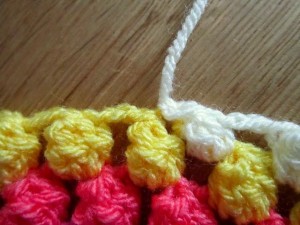 Spiral Bobble Crochet Stitch Tutorial 25