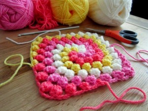 Spiral Bobble Crochet Stitch Tutorial 28
