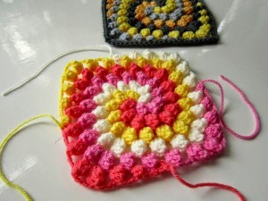 Spiral Bobble Crochet Stitch Tutorial 29