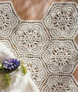 The hexagonal motif crochet