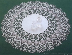 crochet doily lace free pattern 1