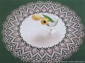 crochet doily lace free pattern 2