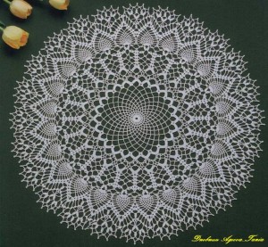 crochet doily lace free pattern