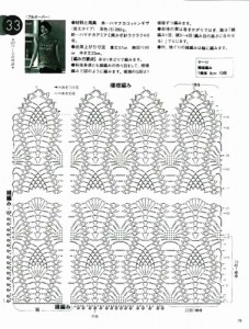 crochet pineapple free diagrams