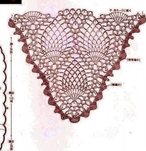 crochet pineapple motif 45