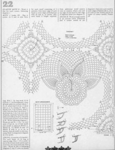 crochet pineapple motif a