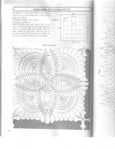 crochet pineapple motif star