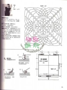 free diagrams for crochet pineapple stitches2