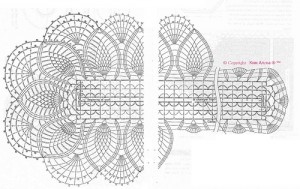 free diagrams for crochet pineapple stitches25