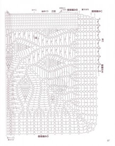 free diagrams for crochet pineapple stitches27