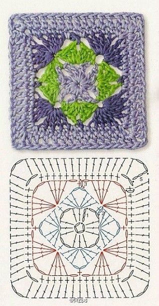 crochet square