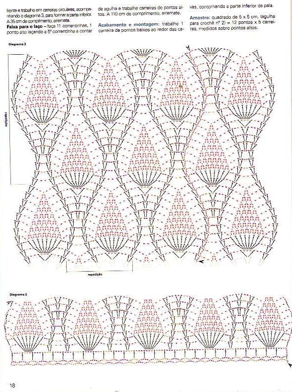 pink pineapple crochet pattern 2