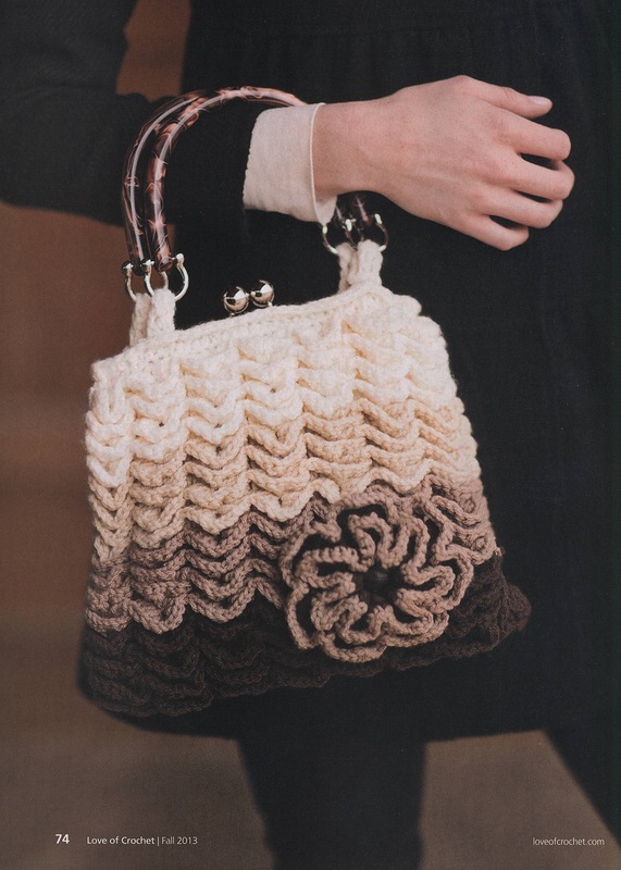 vintage style crocodile stitch bag