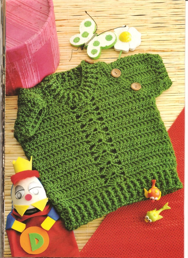 crochet baby top pattern