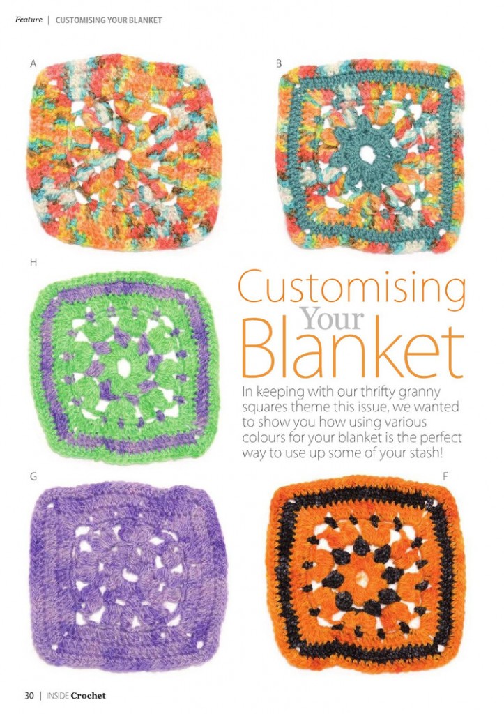 flower square crochet blanket pattern 4