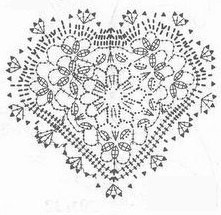 oranmental heart crochet pattern free 1