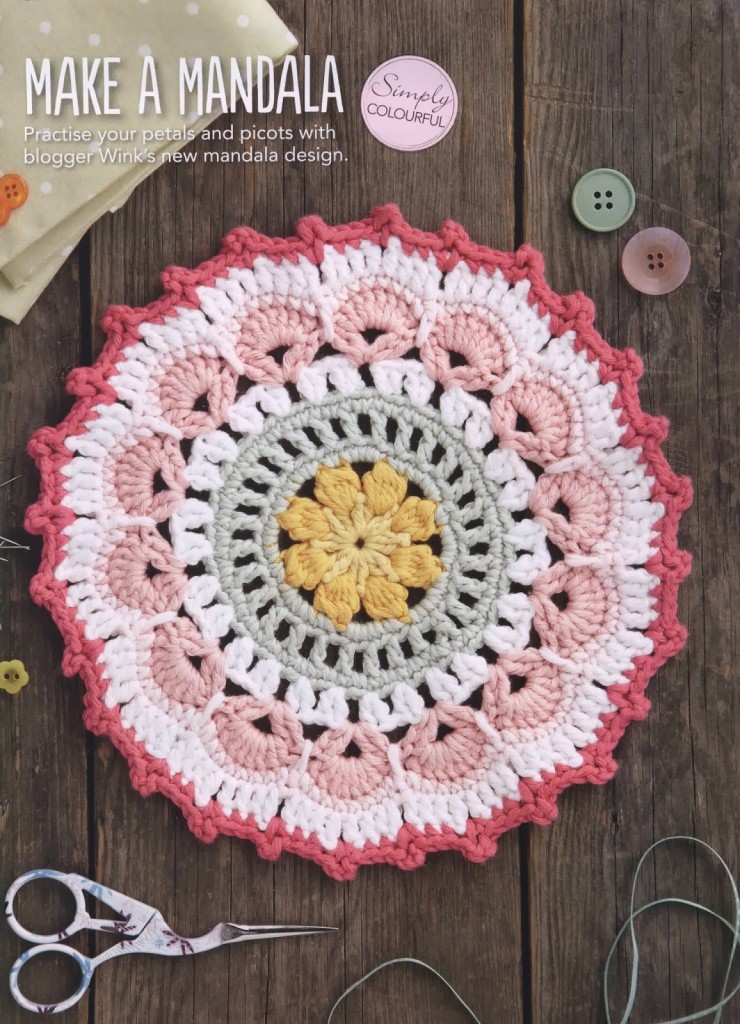 petals and picot mandala