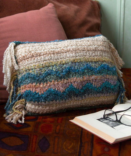 Southwest Pillow Free Crochet Pattern