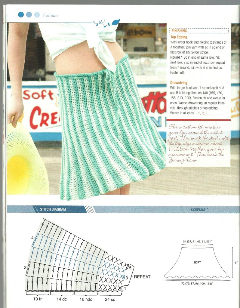 crochet beach skirt 2
