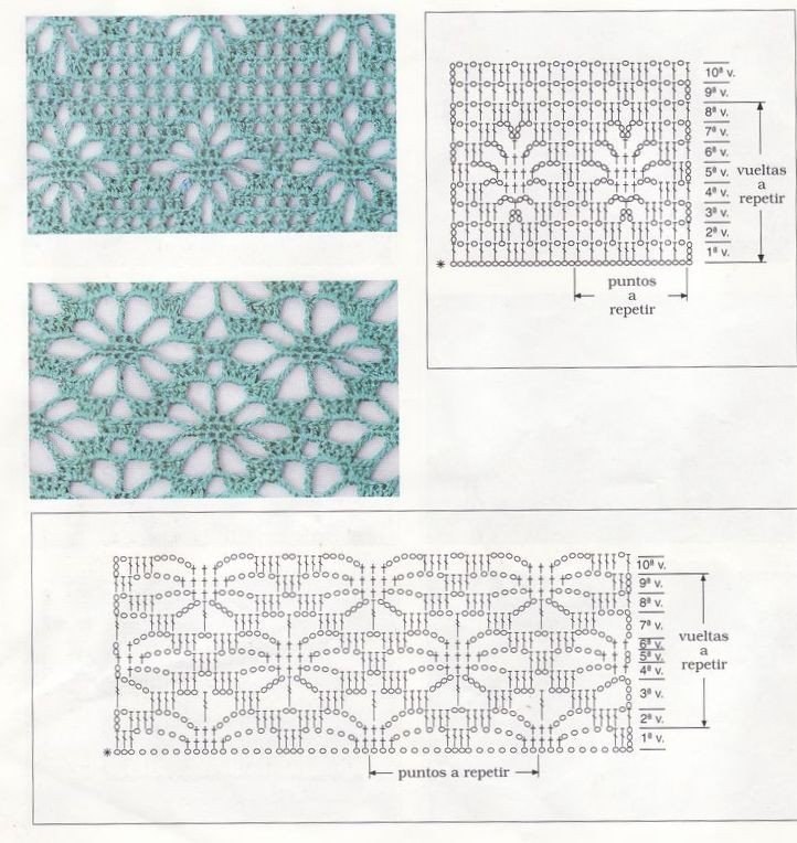 diamond crochet stitches 1