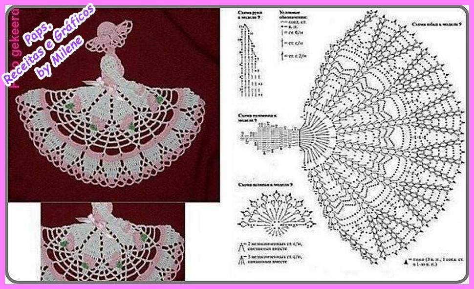 lady crochet motifs 2