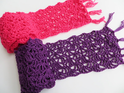 Alana Lacy Scarf, Free Crochet Pattern
