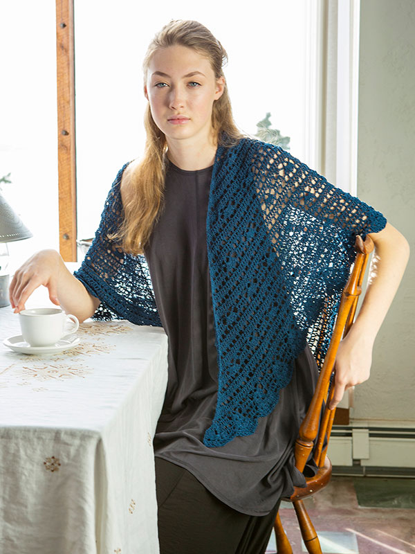 Antigone Crochet Shawl Free Pattern