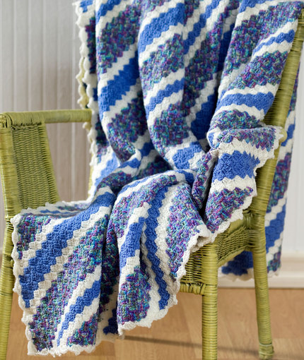 Crochet Corner-to-Corner Throw