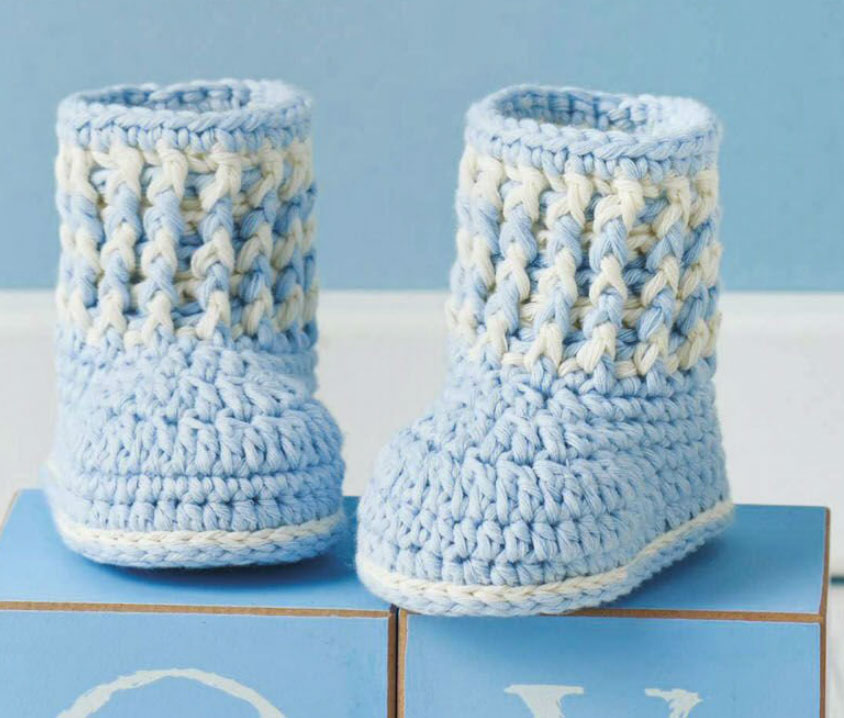 crochet-booties