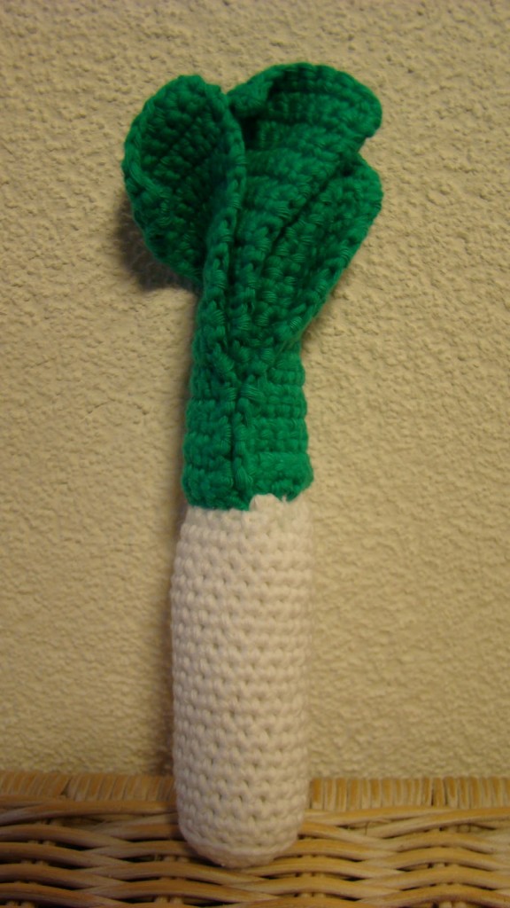 Amigurumi Leek Free Crochet Pattern 1