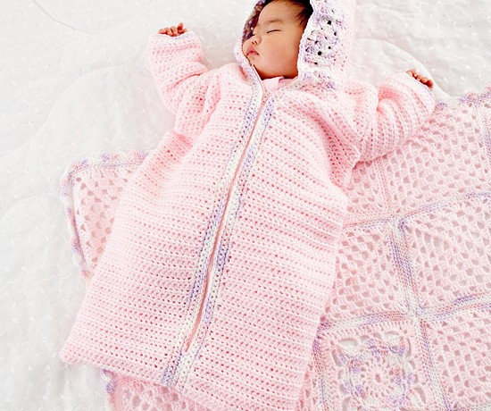 Crochet Baby Sleeping Bag Pattern ? Crochet Kingdom