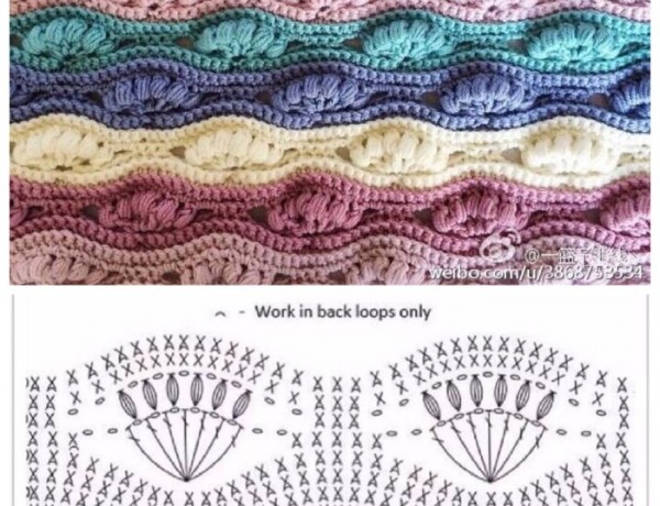 ... fan crochet stitch bobbled fan crochet stitch diagram only 0 shares