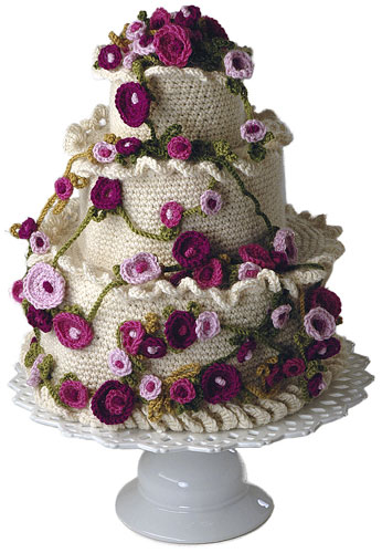 Buttercream Free Crochet Cake Pattern