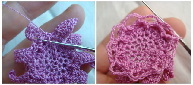 Colorful Crochet Flowers + Free Pattern Step By Step 8