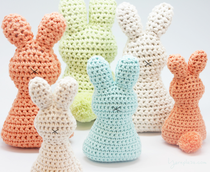 Crochet Easter Egg Bunny Free Pattern
