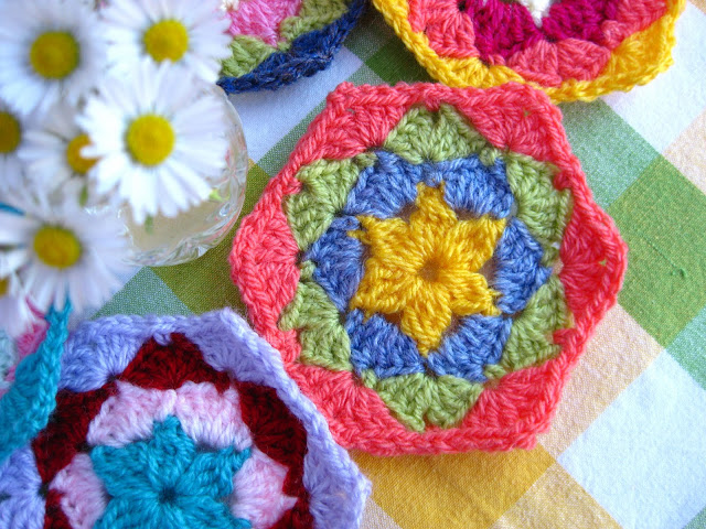 Crochet Hexagon Tutorial Free Crochet