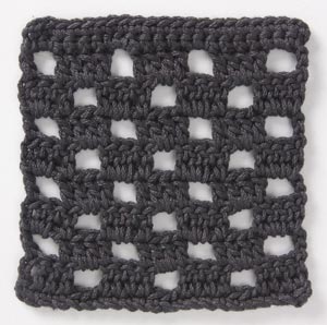 Free Checkerboard Crochet Stitch