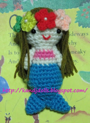 Little Mermaid Amigurumi Crochet Pattern