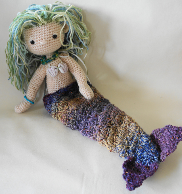 My Little Crochet Doll Mermaid Amigurumi Crochet Pattern