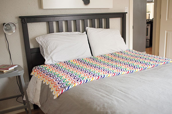Rainbow Crochet Blankie Free Pattern